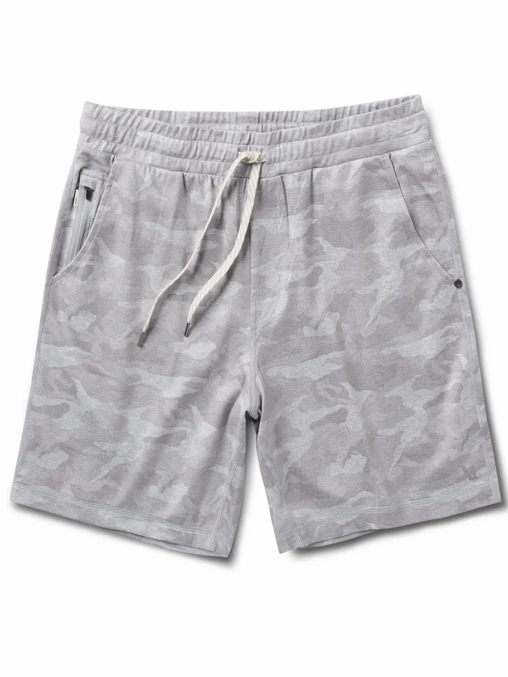 Vuori Ponto Short Grey Camo Size Large
